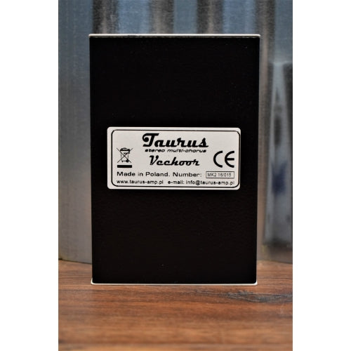 Taurus Amplification Vechoor MK2 Analog Chorus Flanger Guitar & Bass Effect Pedal
