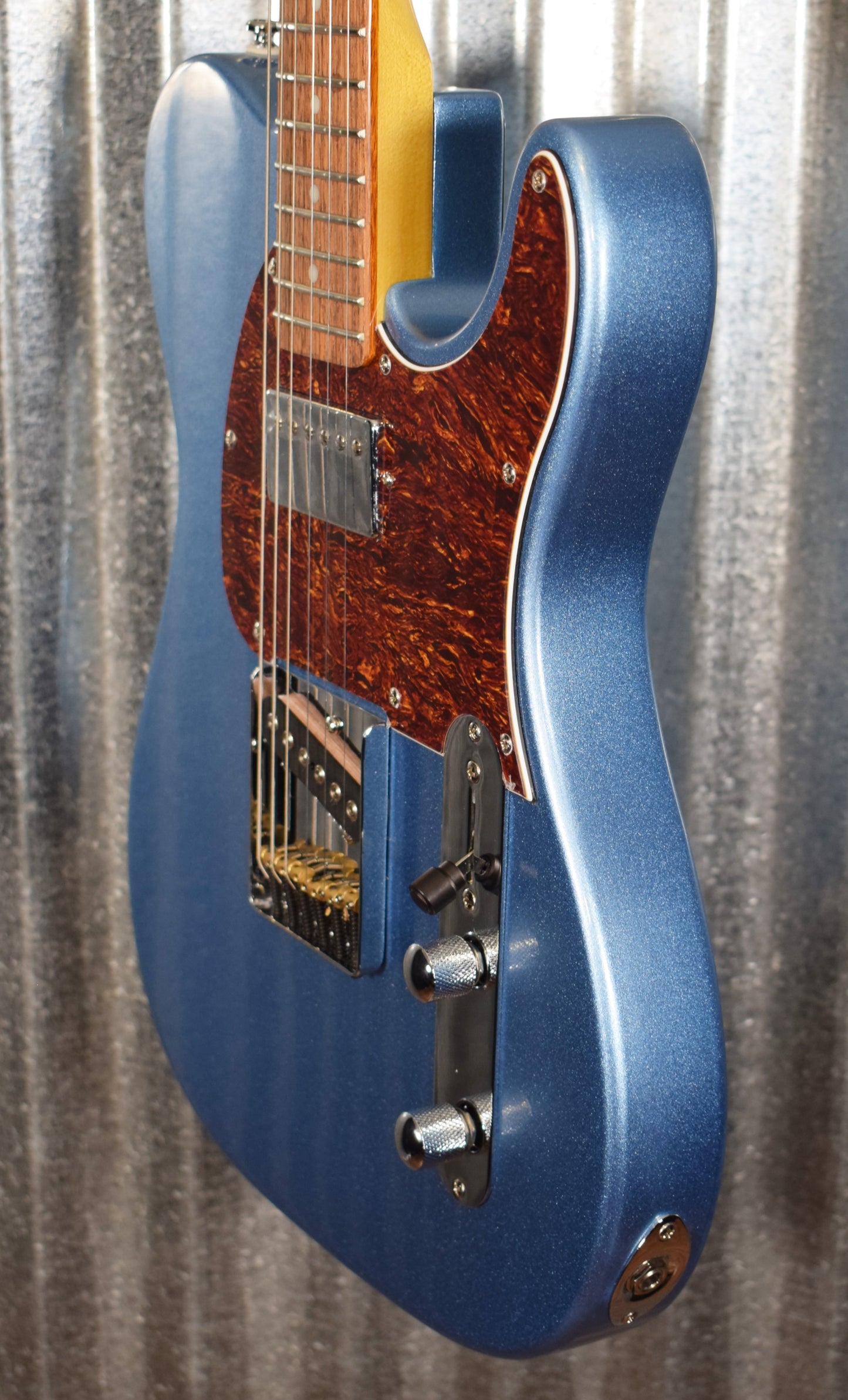 G&L Tribute ASAT Classic Bluesboy Lake Placid Blue Guitar #9387 Used