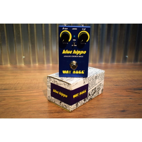 Dunlop Way Huge Smalls WM61 Blue Hippo Analog Chorus Mini Guitar Effect Pedal