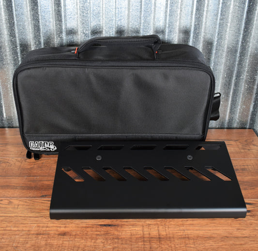Gator GPB-LAK-1 Small Aluminum Guitar Effect Pedalboard & Bag Black
