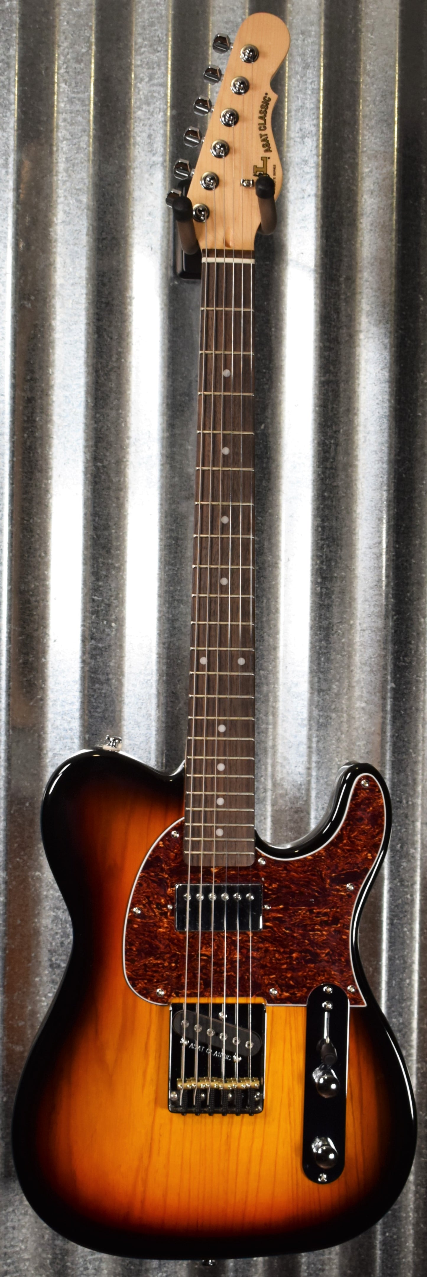 G&L Guitars Tribute ASAT Classic Bluesboy 3 Tone Sunburst Guitar Demo #6970