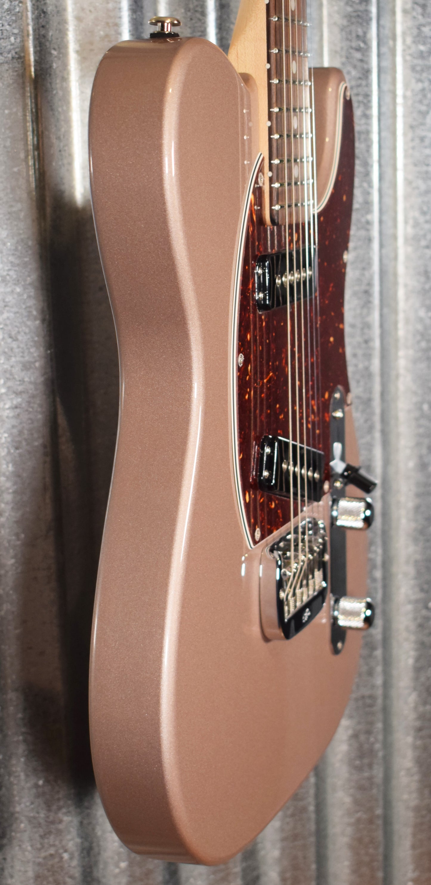 G&L USA ASAT Special Shoreline Gold Guitar & Case #5157