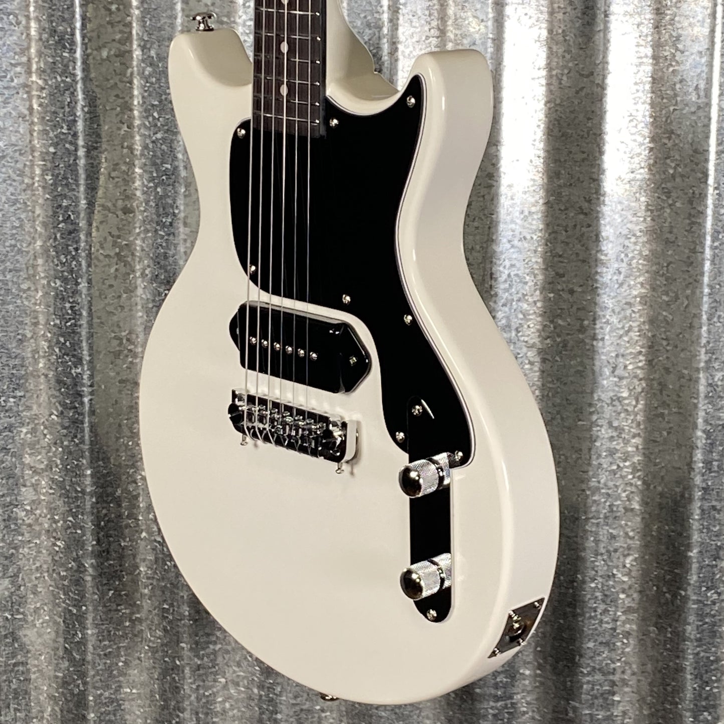 Westcreek DC LP Junior P90 White #0458 Used