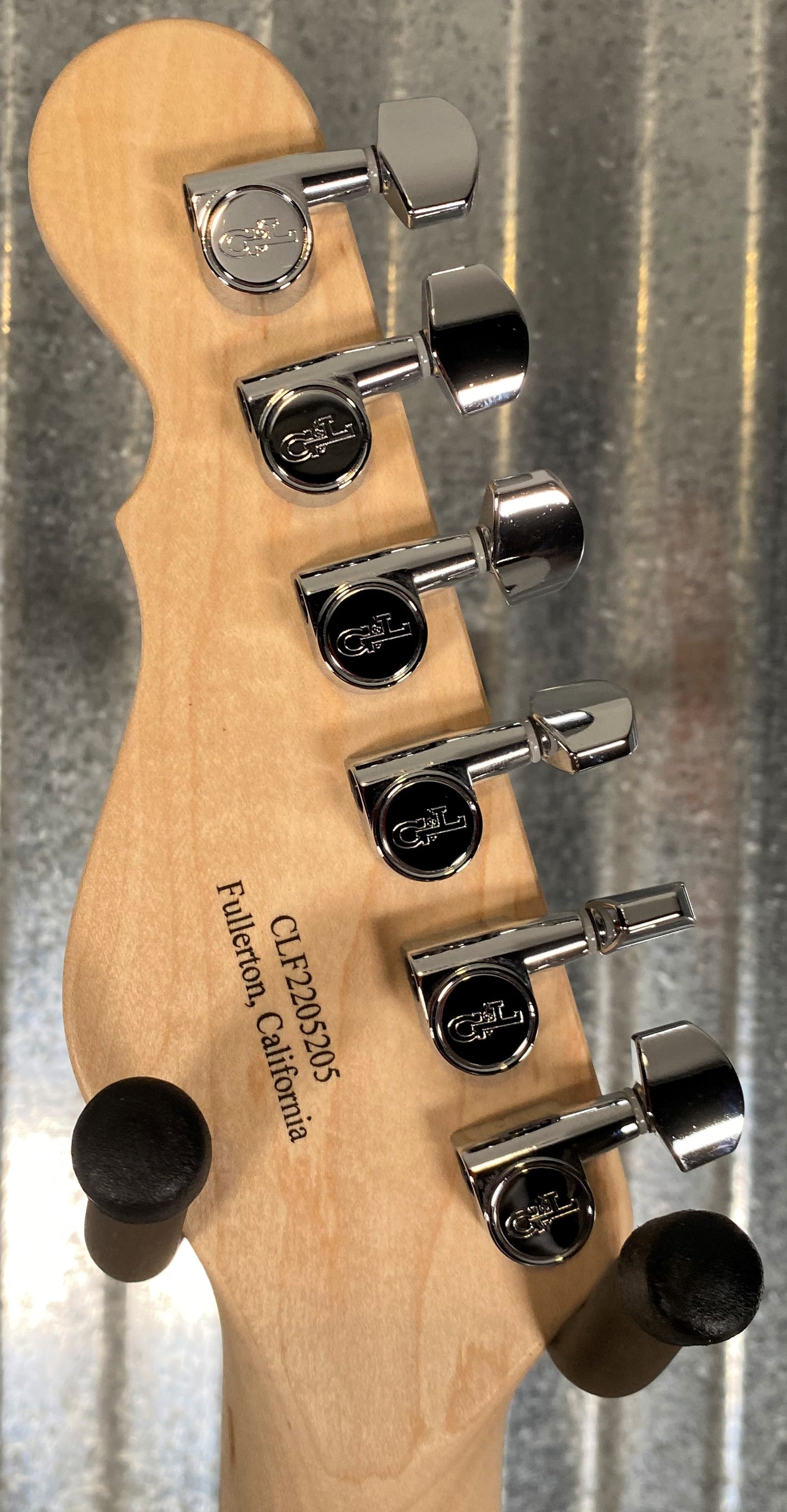 G&L USA ASAT Special Orange Metal Flake Guitar & Case #5205