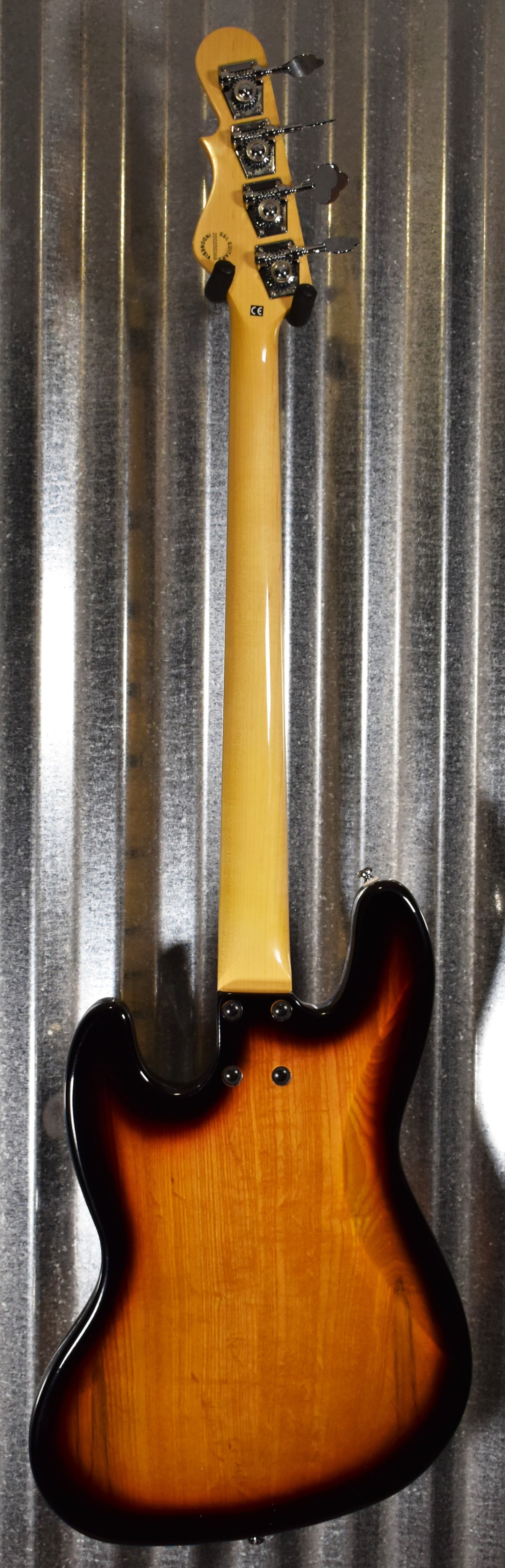 G&L Tribute JB 3 Tone Sunburst 4 String Jazz Bass #0368