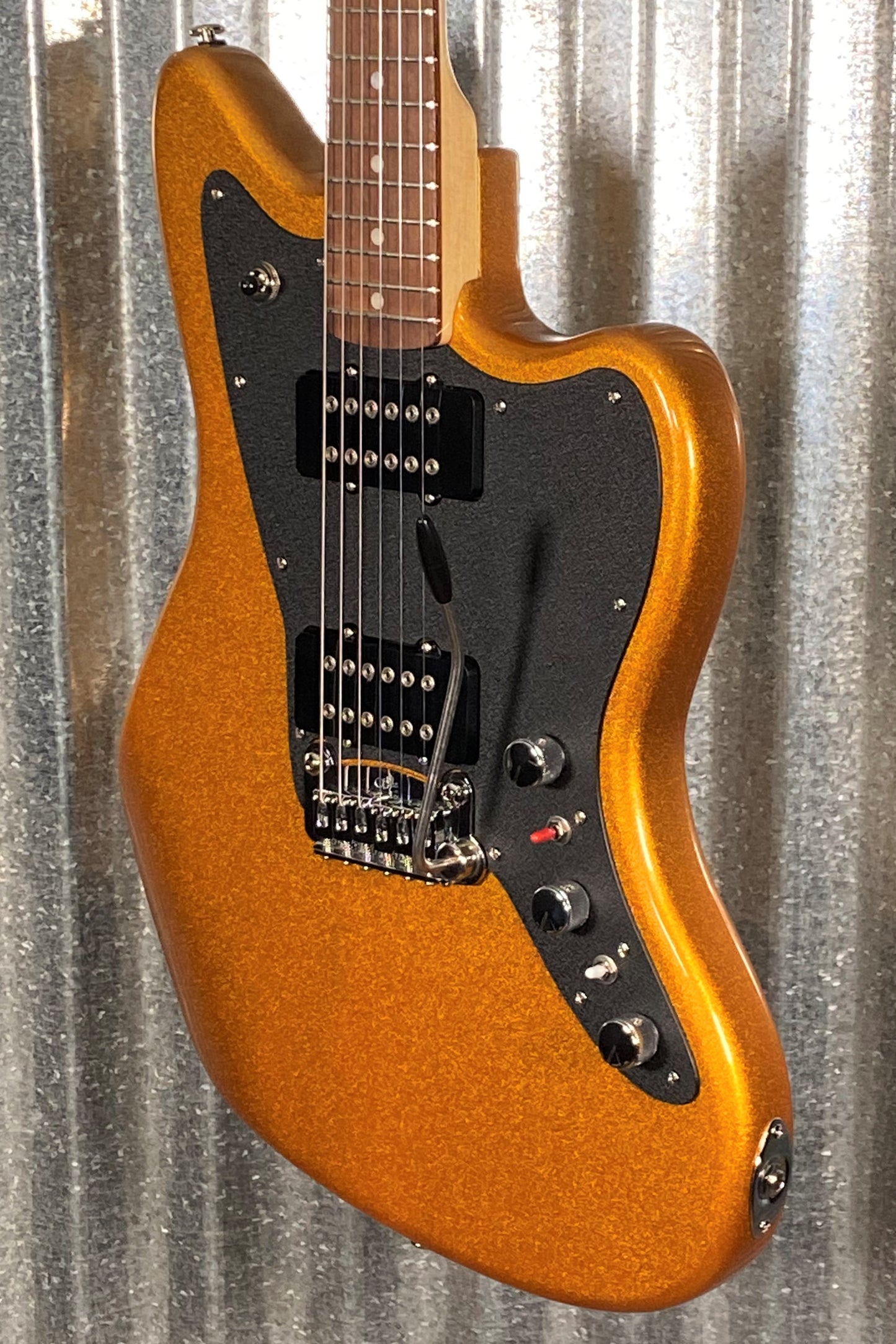 G&L USA CLF Research Doheny V12 Pharaoh Gold Guitar & Case #7151 Demo