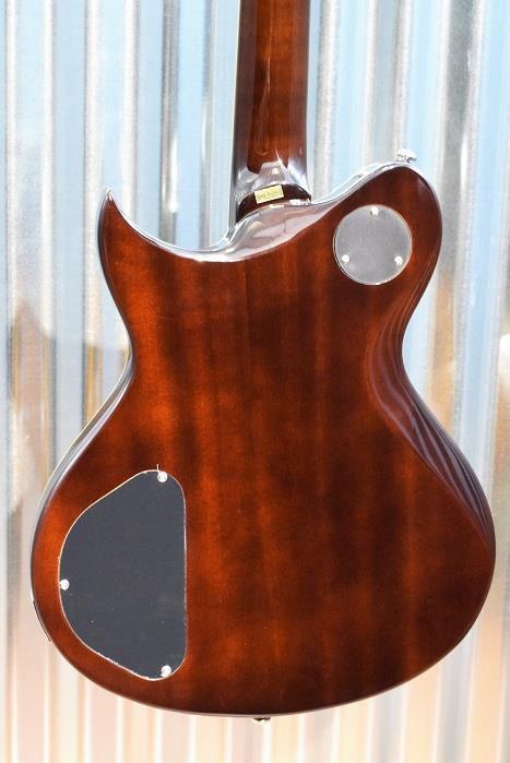 Washburn WIDLXSPLTD Spalted Maple Idol LE Guitar Tobacco Sunburst & Bag #0203