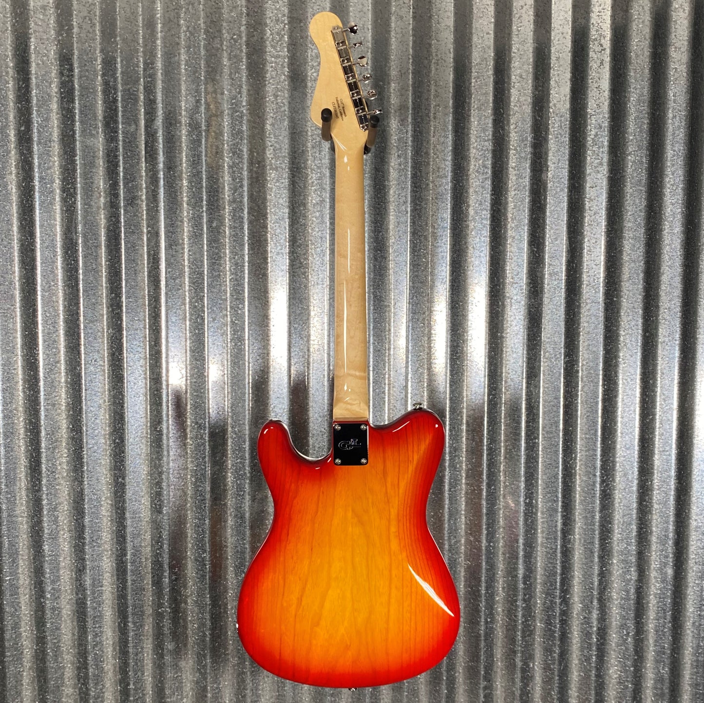 G&L USA CLF Research Espada HH Cherryburst Guitar & TKL Case #7045