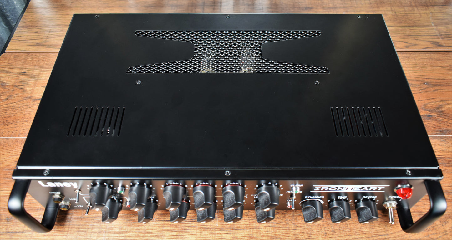 Laney Ironheart Studio 15 Watt All Tube Guitar Amplifier Head Demo