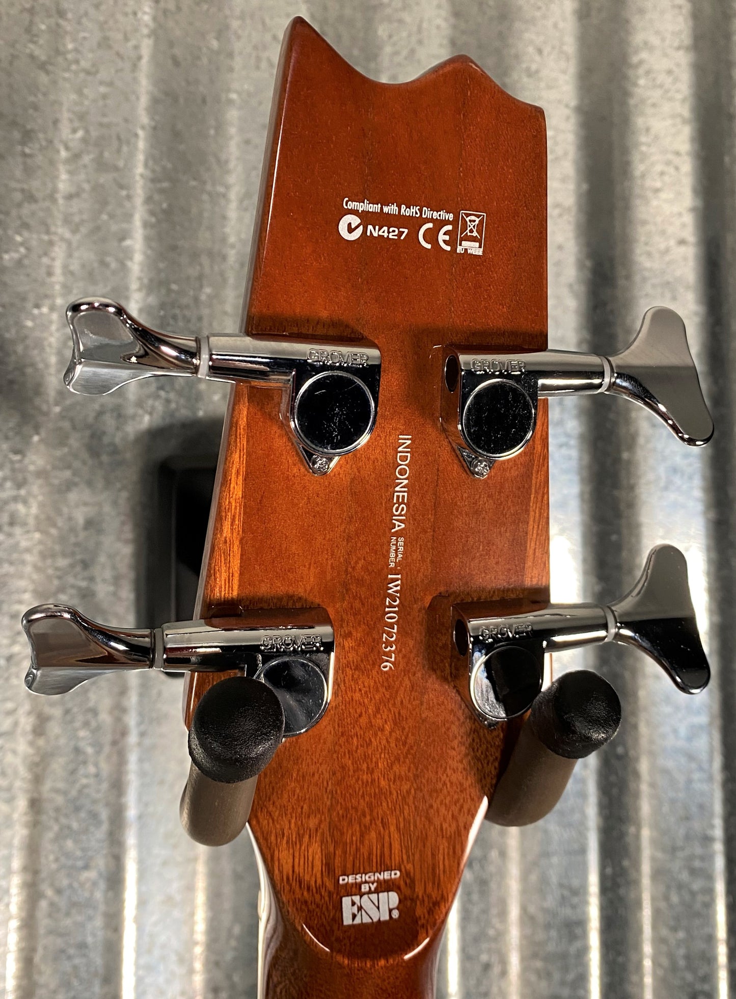 ESP LTD TL-4 Natural 4 String Thinline Acoustic Electric Bass LTL4NAT #2376