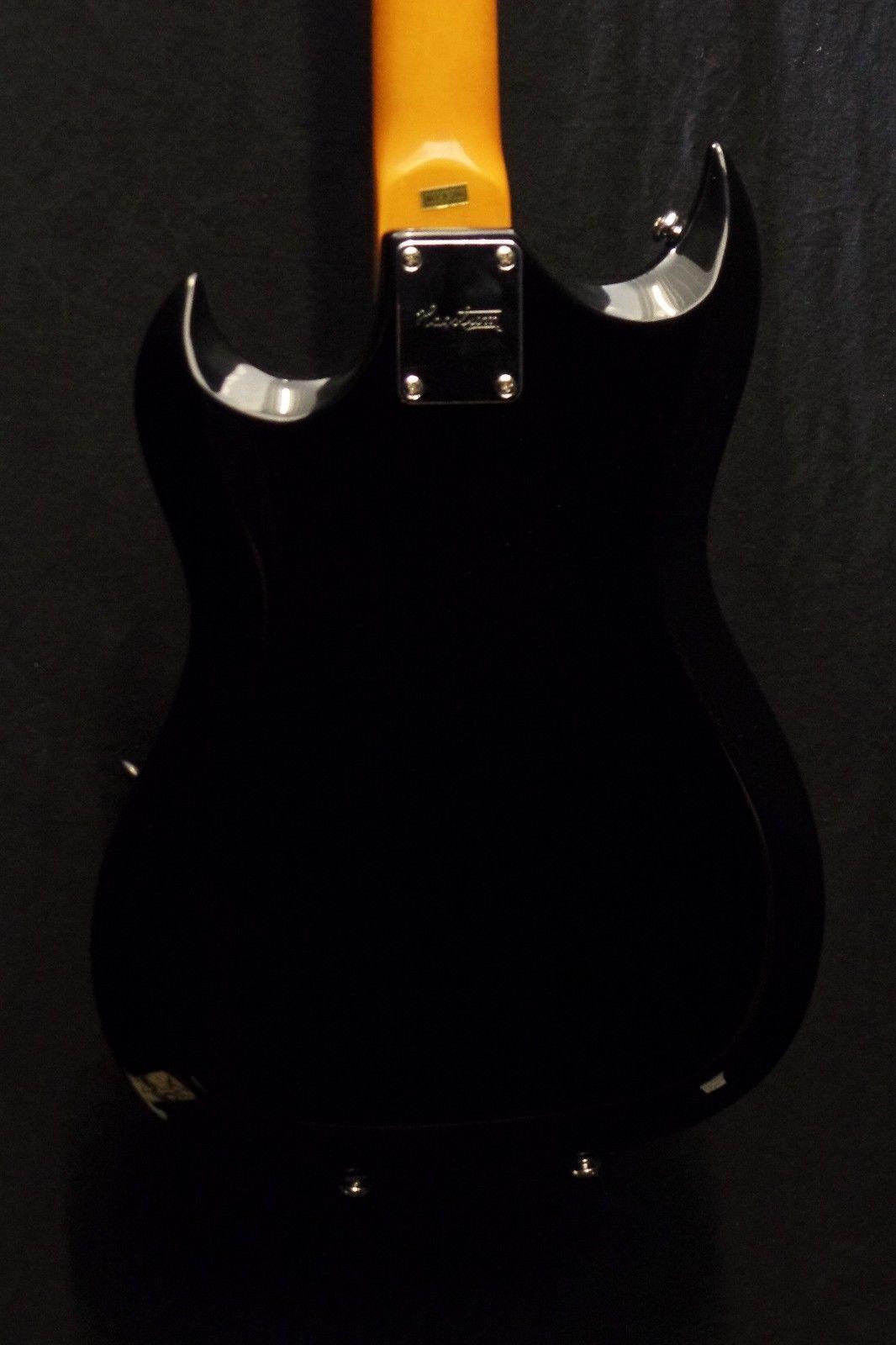 Hagstrom RetroScape Series HIl Electric Guitar in Black Gloss #0773