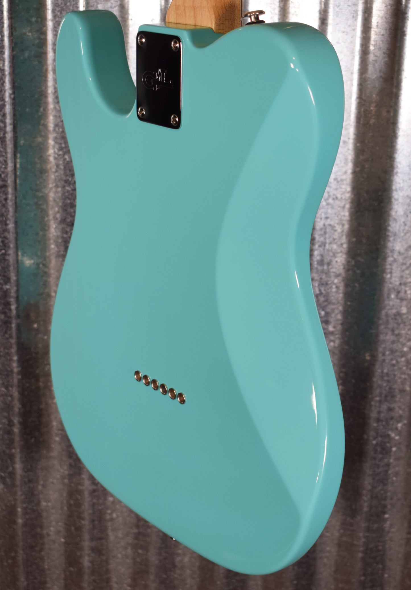 G&L USA ASAT Classic Bluesboy Turquoise Maple Satin Neck Guitar & Case #5318