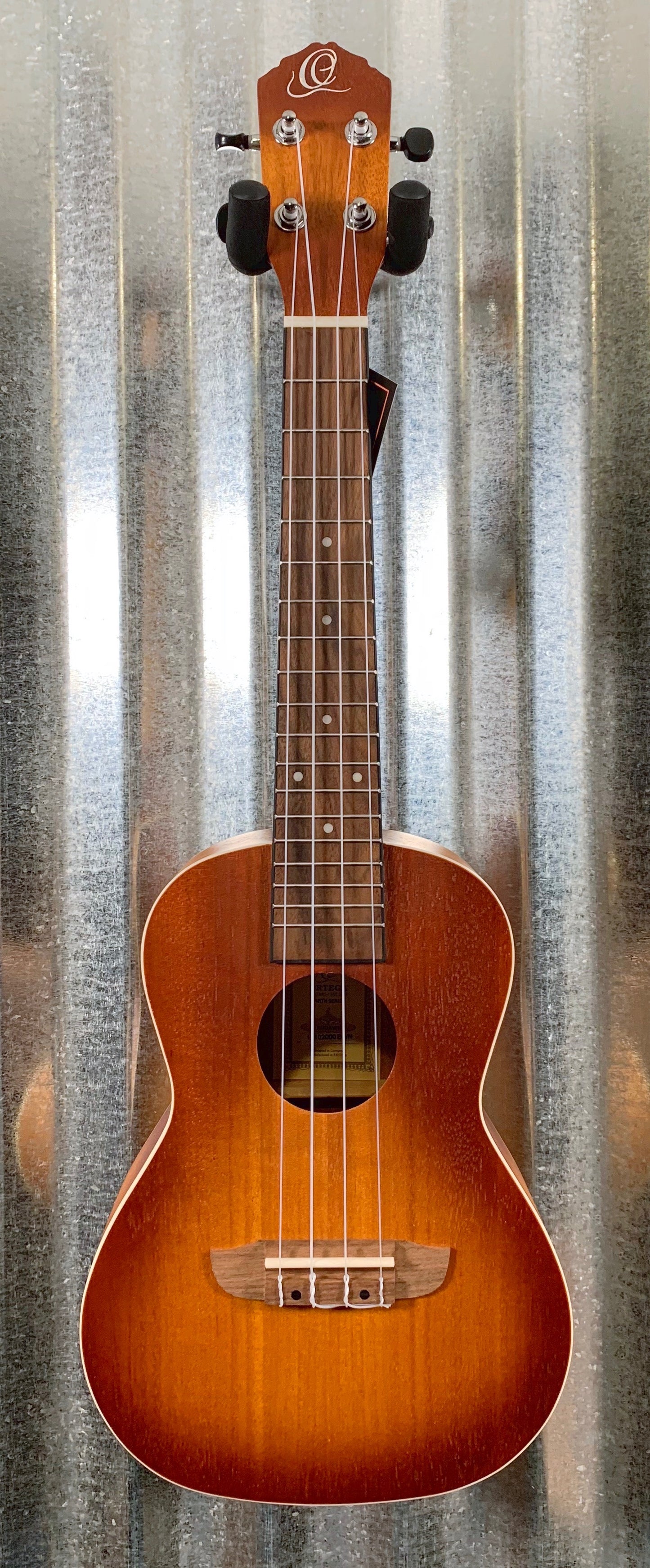 Ortega Guitars RUDAWN Dawn Sunburst Okoume Top Concert Ukulele