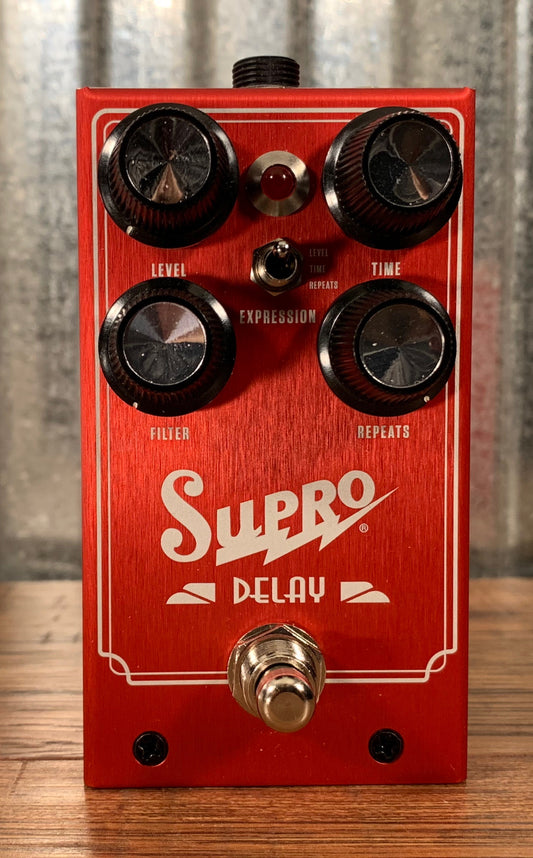 Supro 1313 Analog Delay Guitar Effect Pedal Demo
