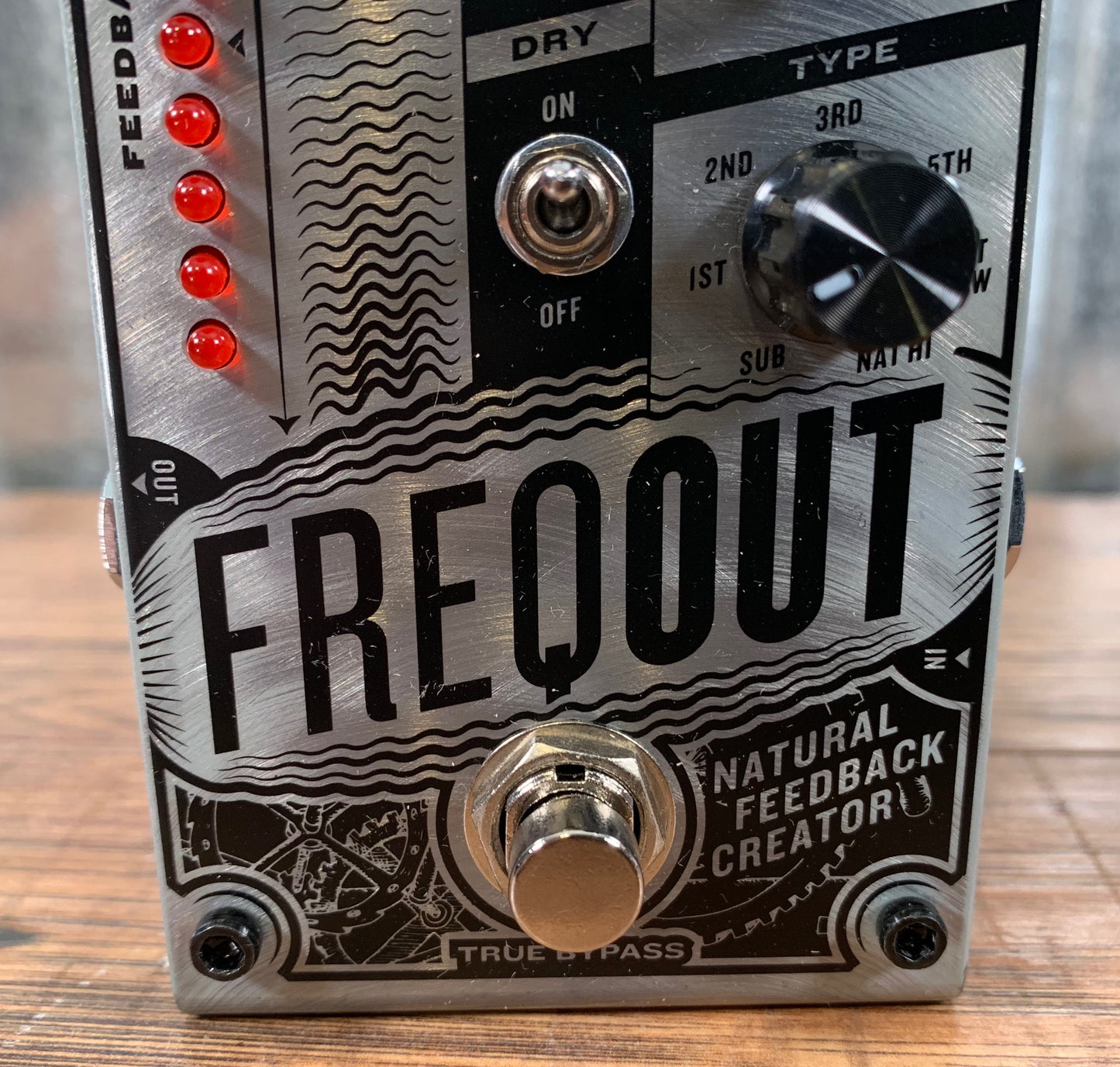 DigiTech FreqOut Frequency Dynamic Feedback Generator Guitar Effect Pedal Demo