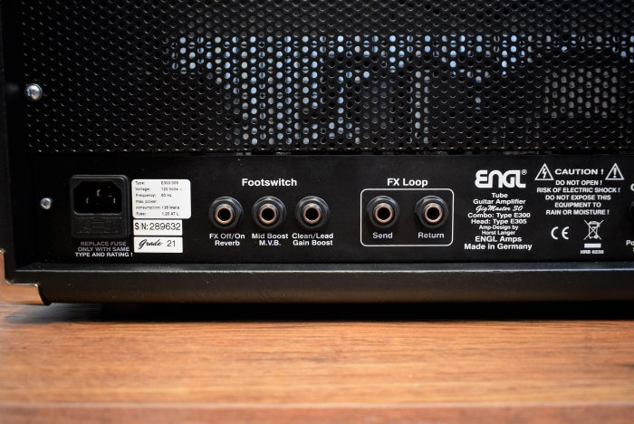 ENGL GigMaster 30 E305 30 Watt All Tube Guitar Amplifier Head Gig Master Demo