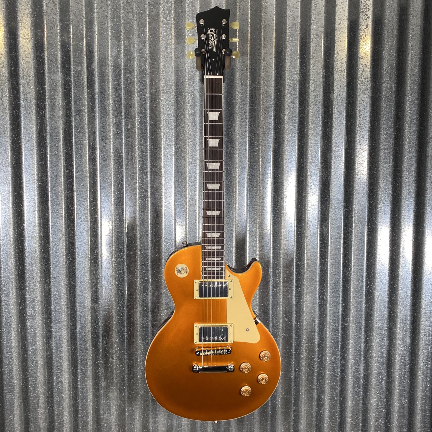 Jet JL500 Single Cut LP Style Metallic Tangerine Guitar #0001 Blem
