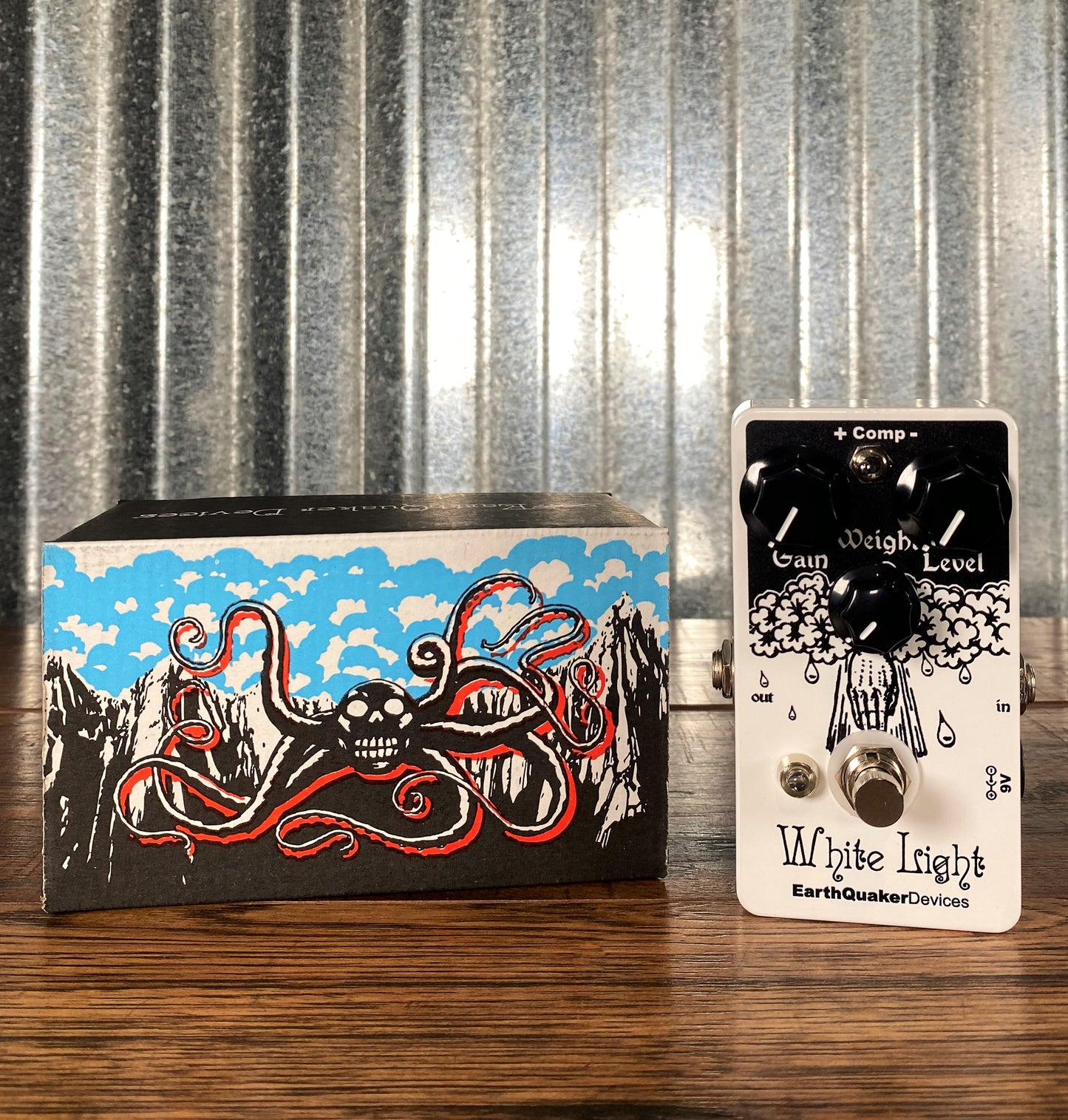 Earthquaker Devices EQD White Light Overdrive Guitar Effect Pedal NOS