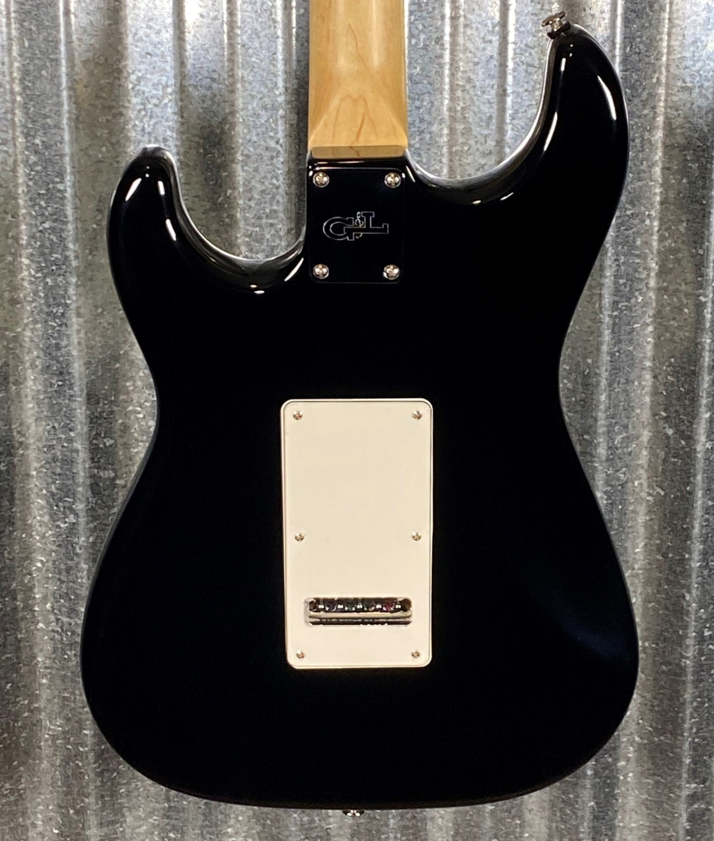 G&L USA 2023 Fullerton Deluxe Legacy Jet Black Guitar & Bag #2031 Used