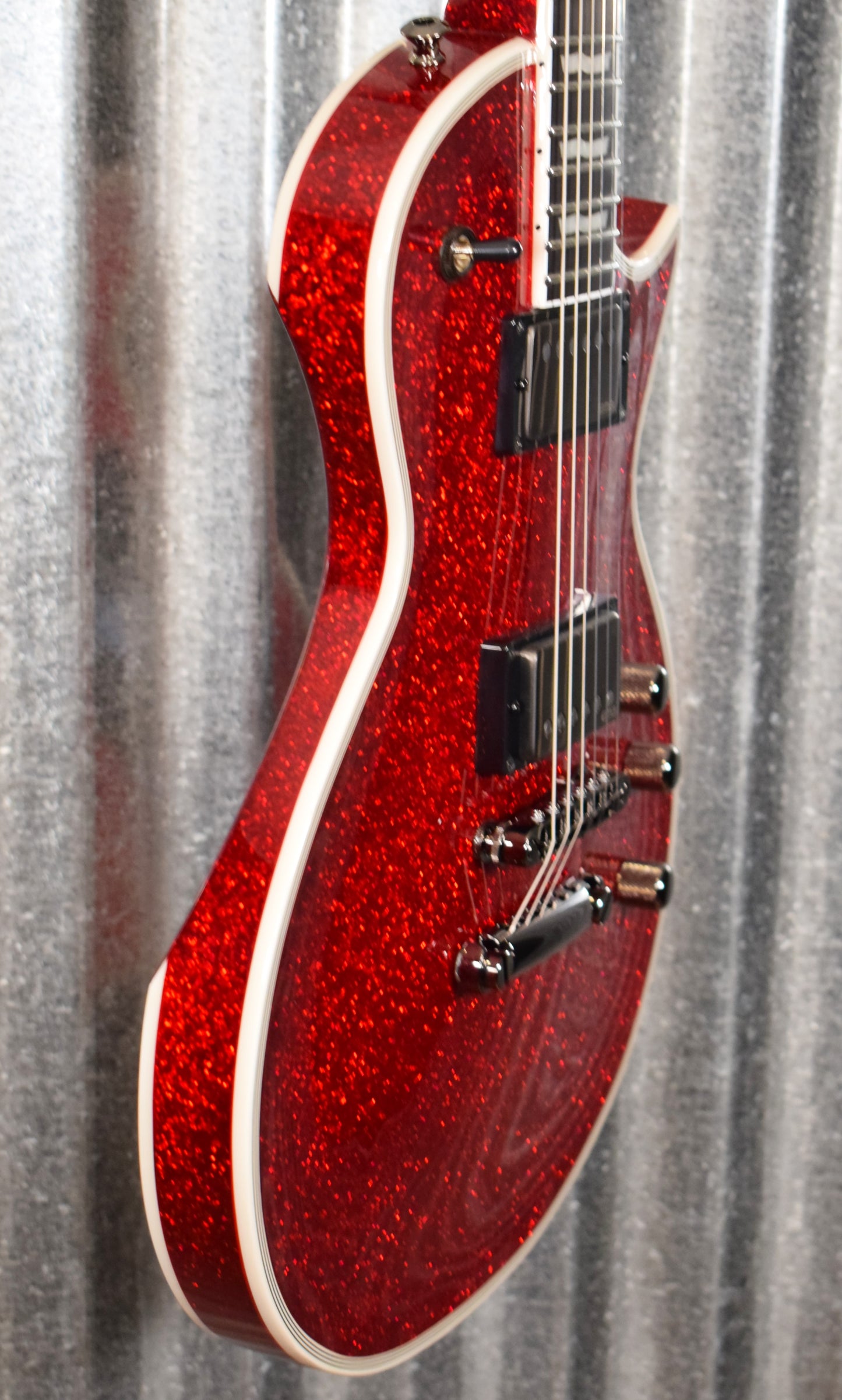ESP E-II Eclipse DB Red Sparkle EMG Guitar & Case EIIECDBRSP Japan #ES0635193