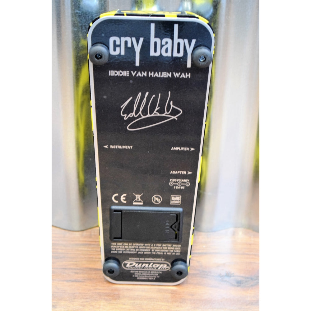 Dunlop EVH95 Eddie Van Halen Cry Baby Wah Guitar Effect Pedal