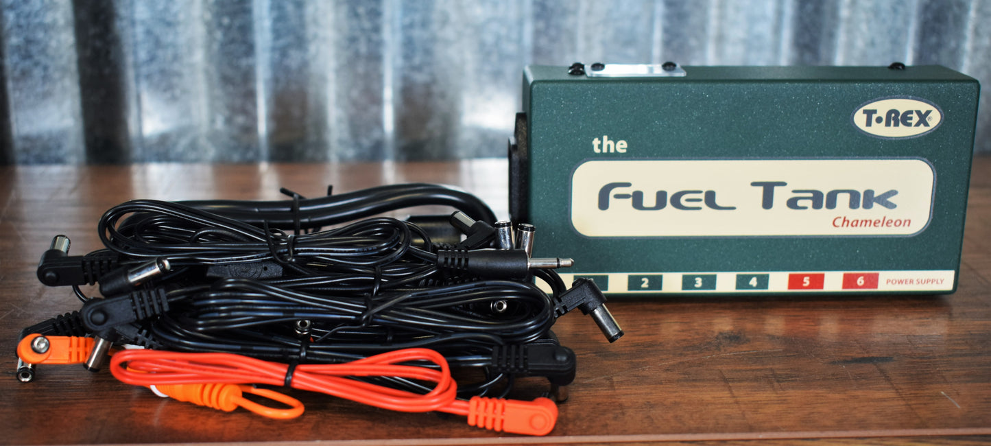 T-Rex Fuel Tank Chameleon 9V 12v 18v Pedalboard Guitar Effect Power Supply