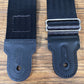 Reverend Padded Leather Guitar Bass Strap Black