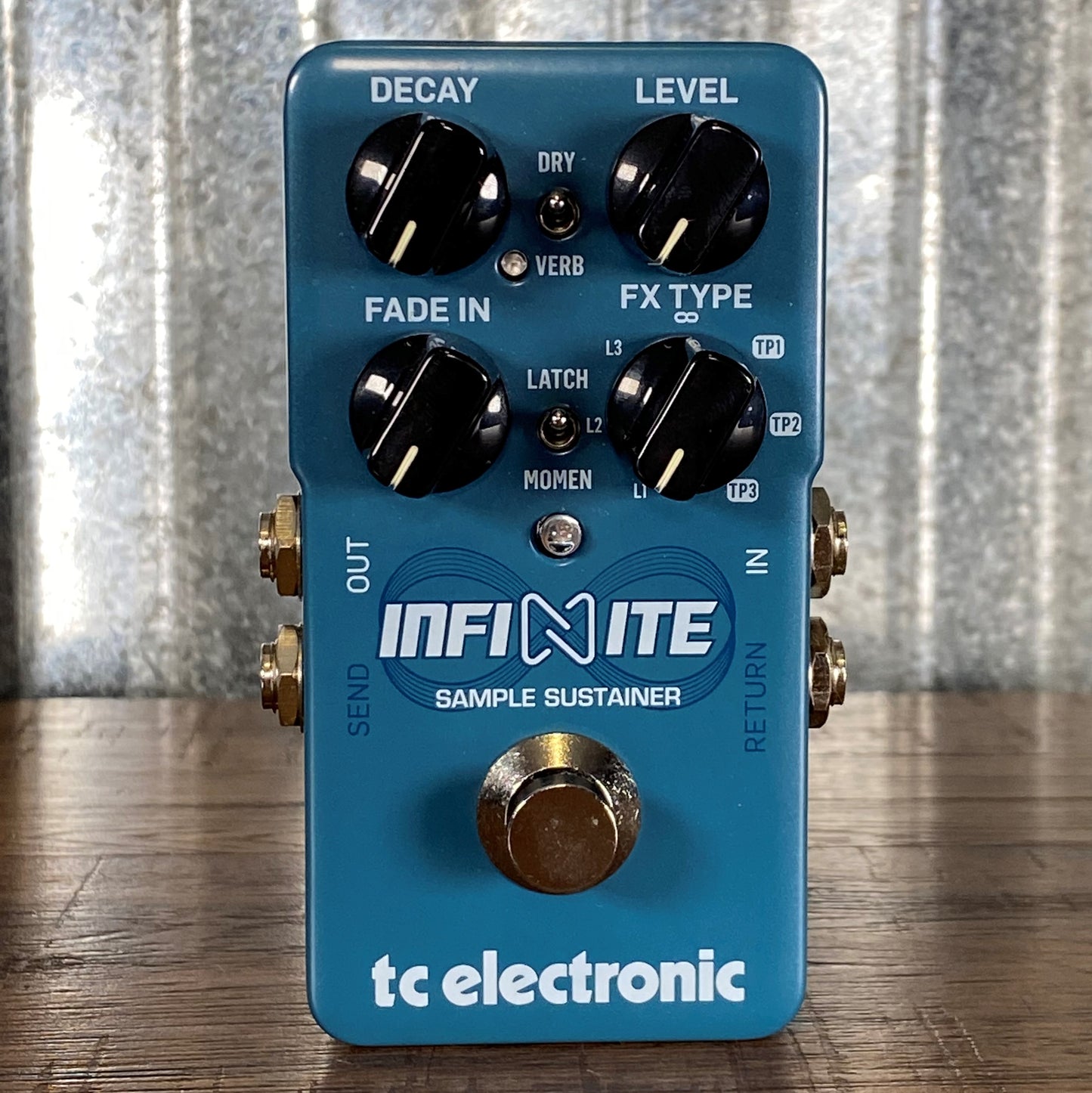 TC Electronic Infinite Sample & Sustain Guitar Effect Pedal Used