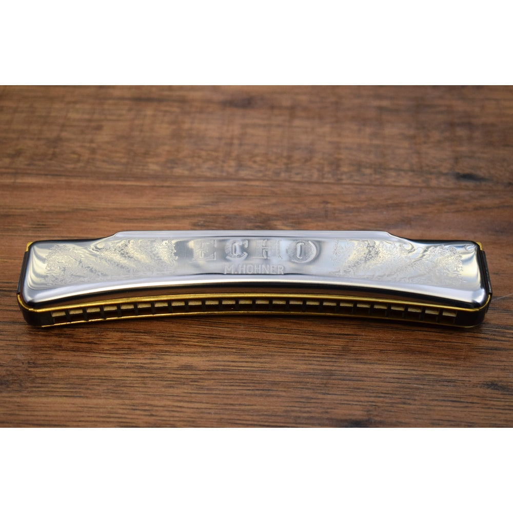 Hohner 1496 Echo 48 Hole Octave Tuned Harmonica Harp 1496/48 M1496017 Key of C