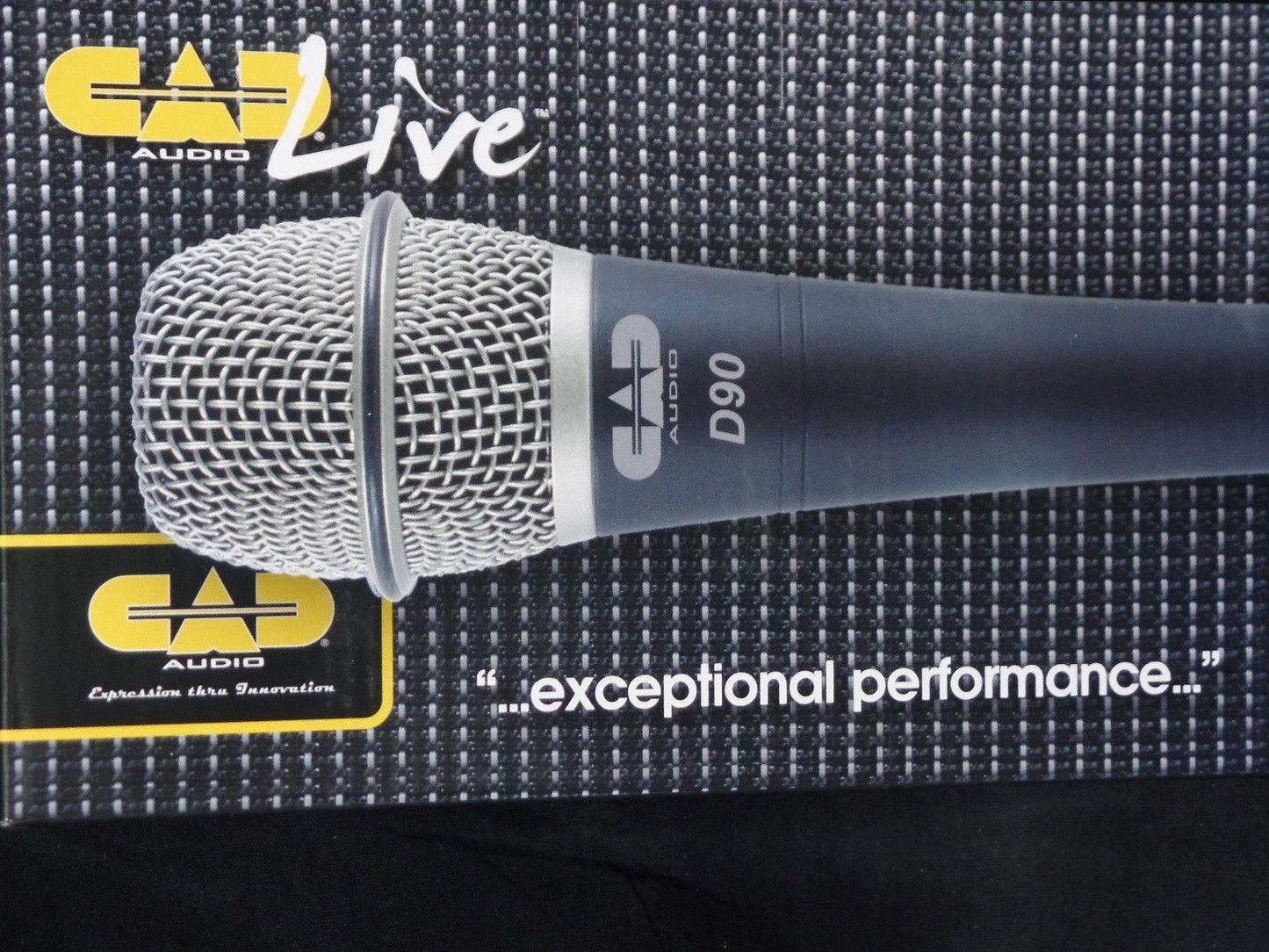 CAD Audio Live D90 Supercardioid Dynamic Handheld Microphone