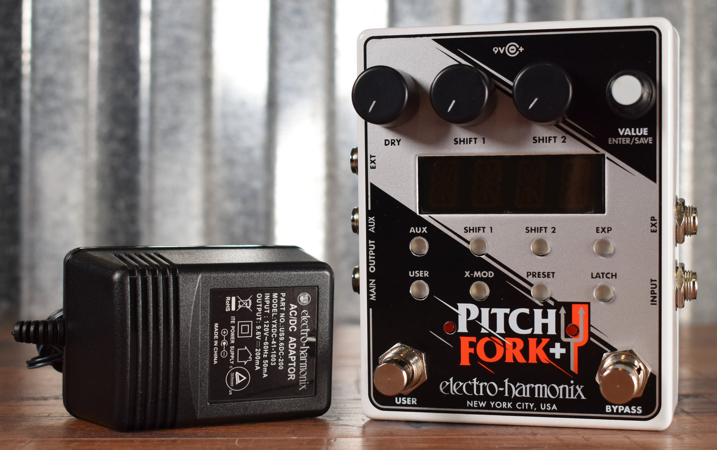Electro-Harmonix EHX Pitch Fork + Plus Pitch Shift Guitar Effect Pedal