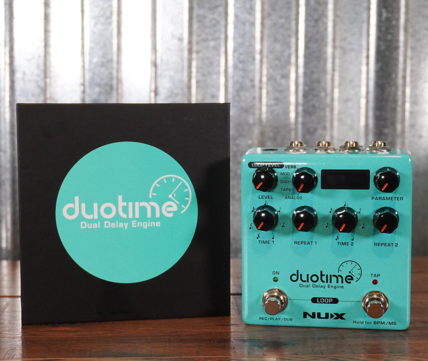 NUX NDD-6 Duotime Dual Delay Engine Stereo Delay Guitar Effect Pedal Demo