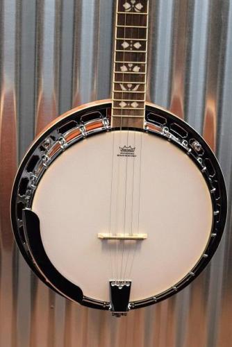 Recording King RK-R20 Songster Resonator 5 String Banjo & Hard Case #1