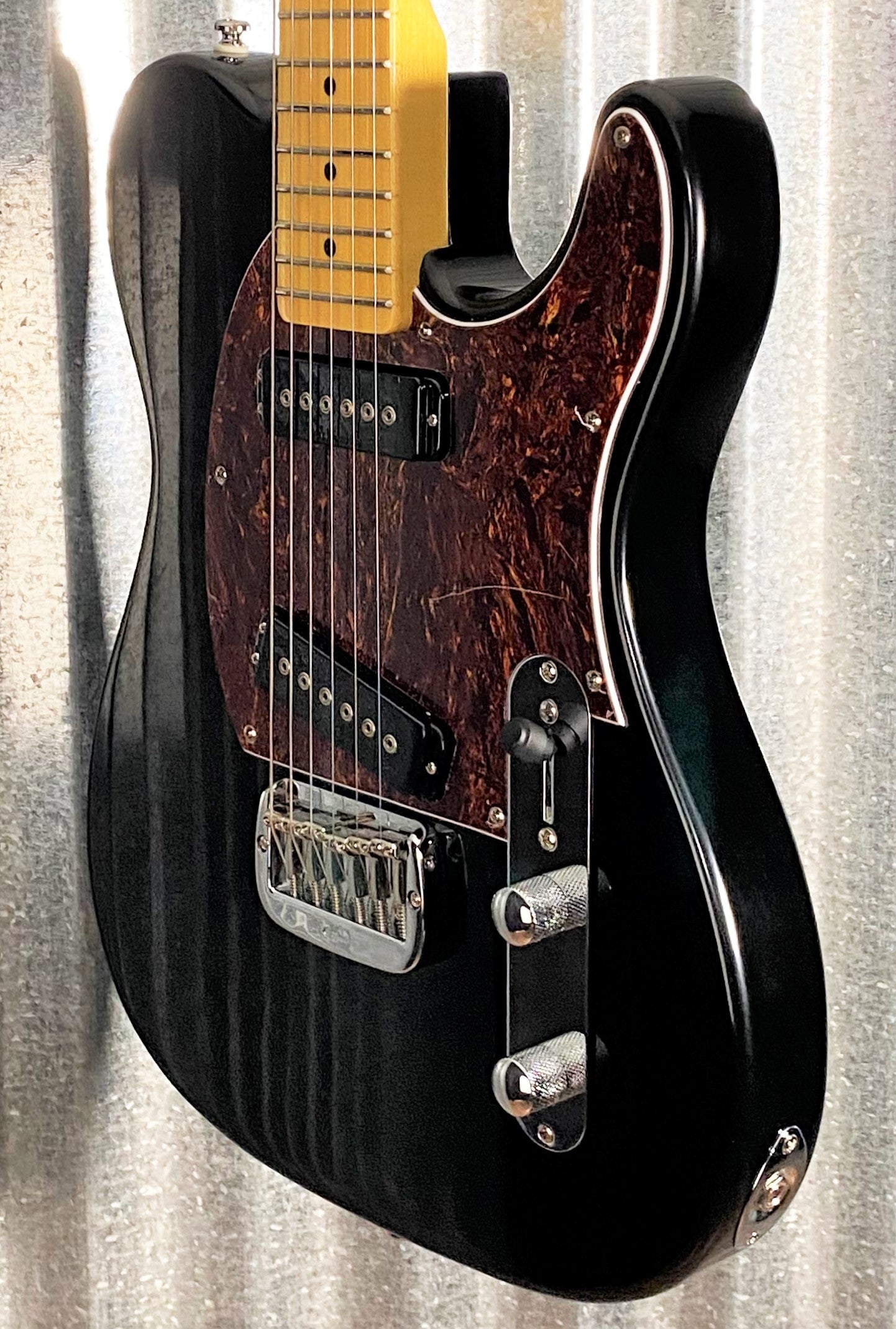 G&L Tribute ASAT Special Gloss Black Guitar #7741 Used