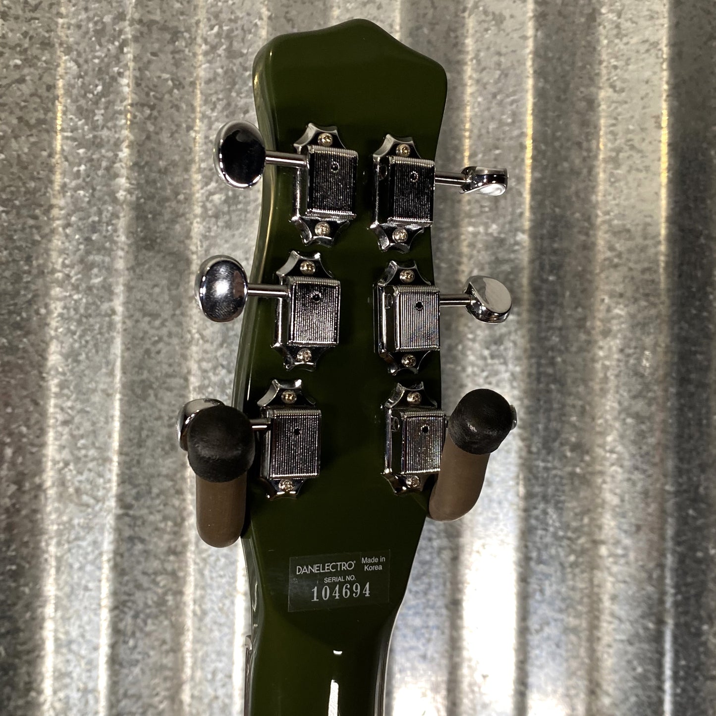 Danelectro NOS+ Blackout '59 Green Envy Guitar #4694 Used
