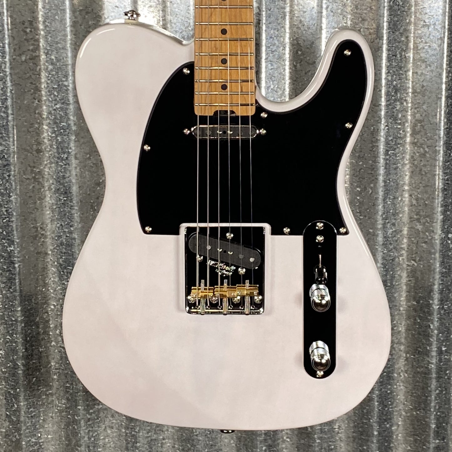 Musi Virgo Classic Tele White Guitar #0229 Used