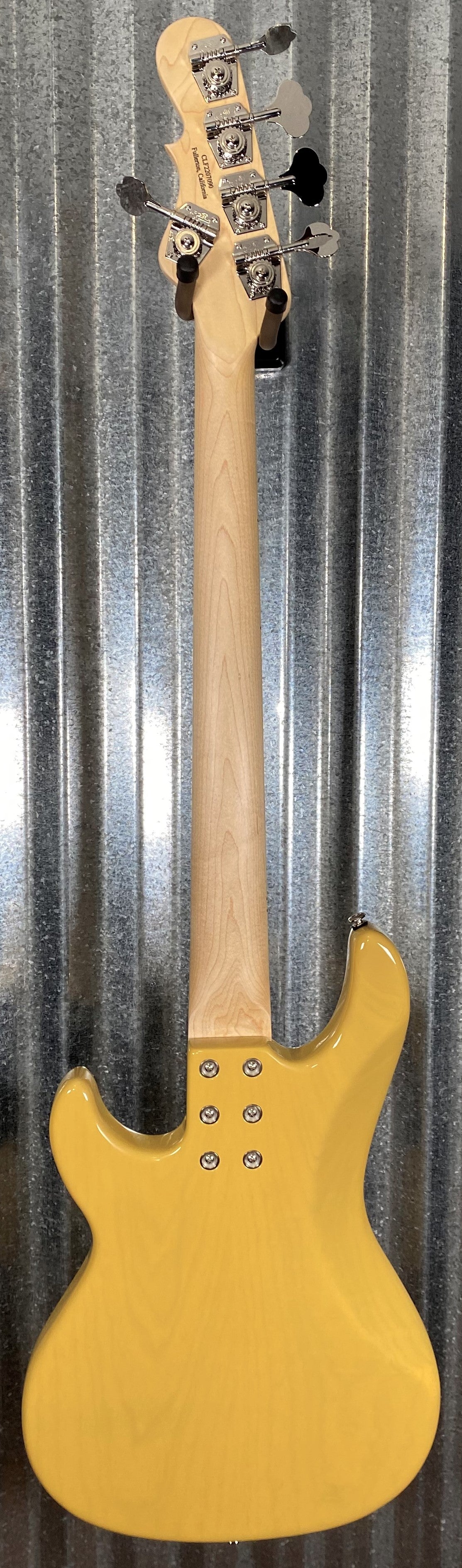 G&L USA Kiloton 5 String Butterscotch Blonde Bass & Case #7092