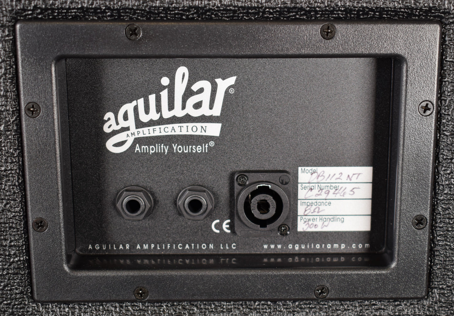 Aguilar DB 112 NT Classic Black 1x12" 8 ohm Bass Amplifier Speaker Cabinet