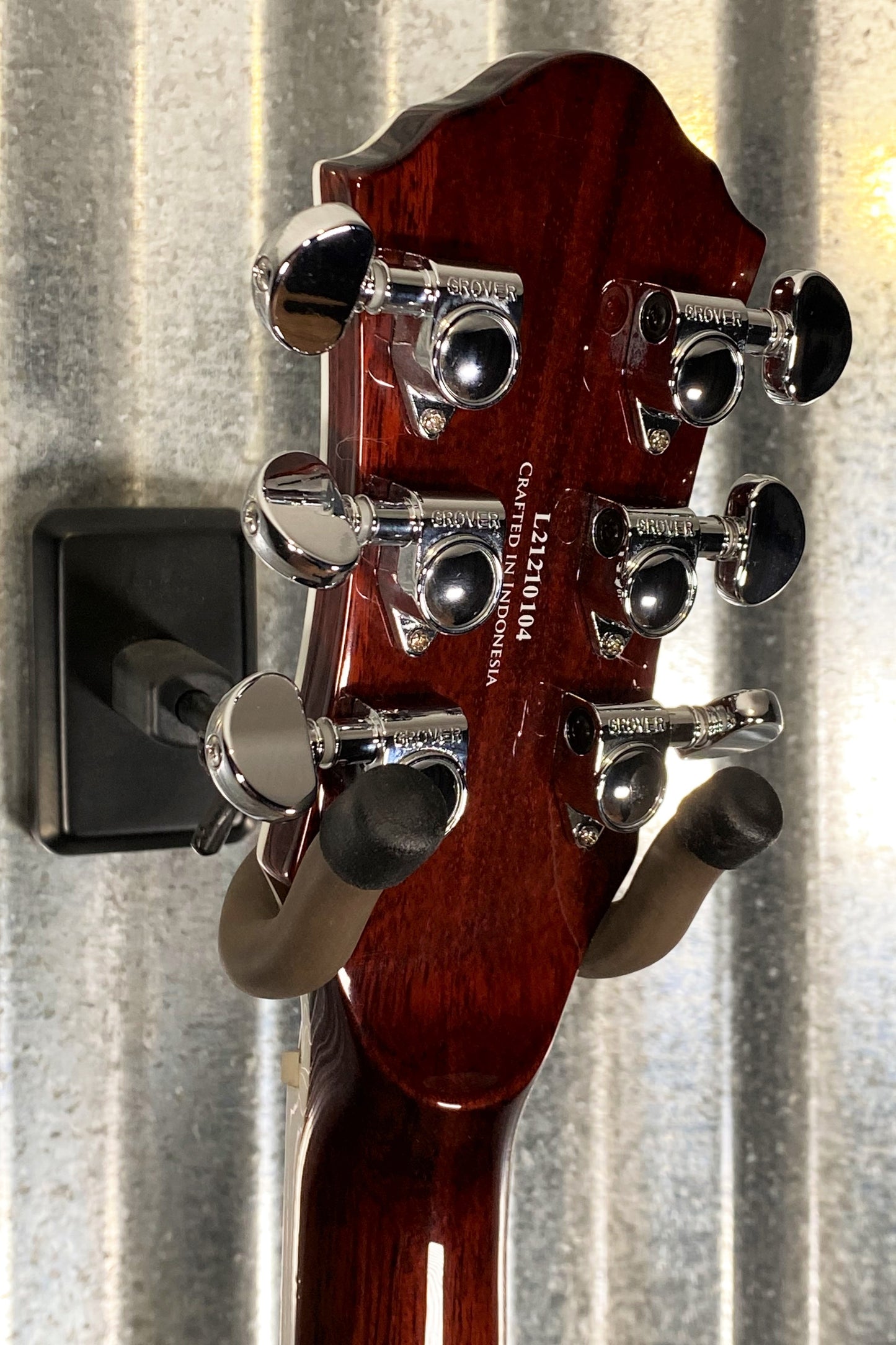 Michael Kelly MKHSSSPPYZ Hybrid Special Piezo Electric Guitar Spalted Maple #0104