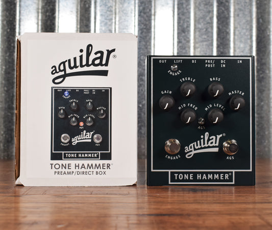Aguilar Tone Hammer Bass Preamp Direct Box Effect Pedal