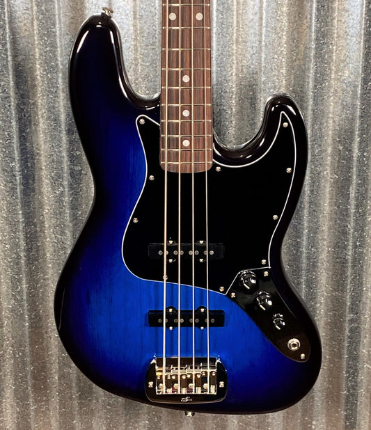 G&L USA JB 4 String Jazz Bass Blueburst & Case #2018