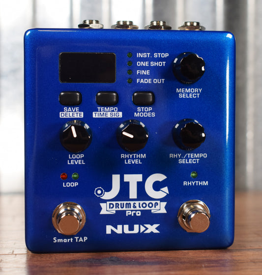 NUX NDL-5 JTC Pro Looper & Drum Machine Guitar & Bass Effect Pedal Demo