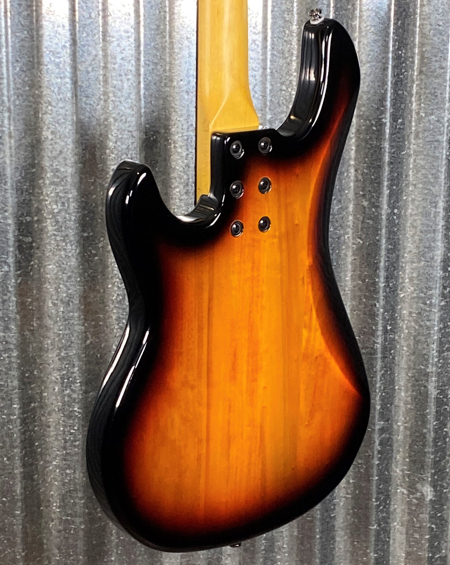 G&L Guitars Tribute LB-100 3 Tone Sunburst 4 String Bass LB100 #4450