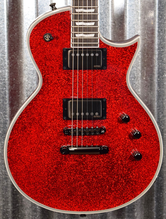 ESP E-II Eclipse DB Red Sparkle EMG Guitar & Case EIIECDBRSP Japan #ES0730203