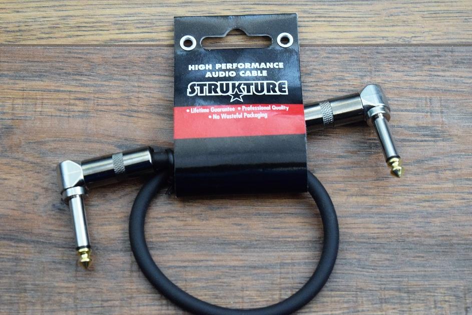 Strukture SC01RR 1' Right Angle High Performance Lifetime Guarantee Patch Cable