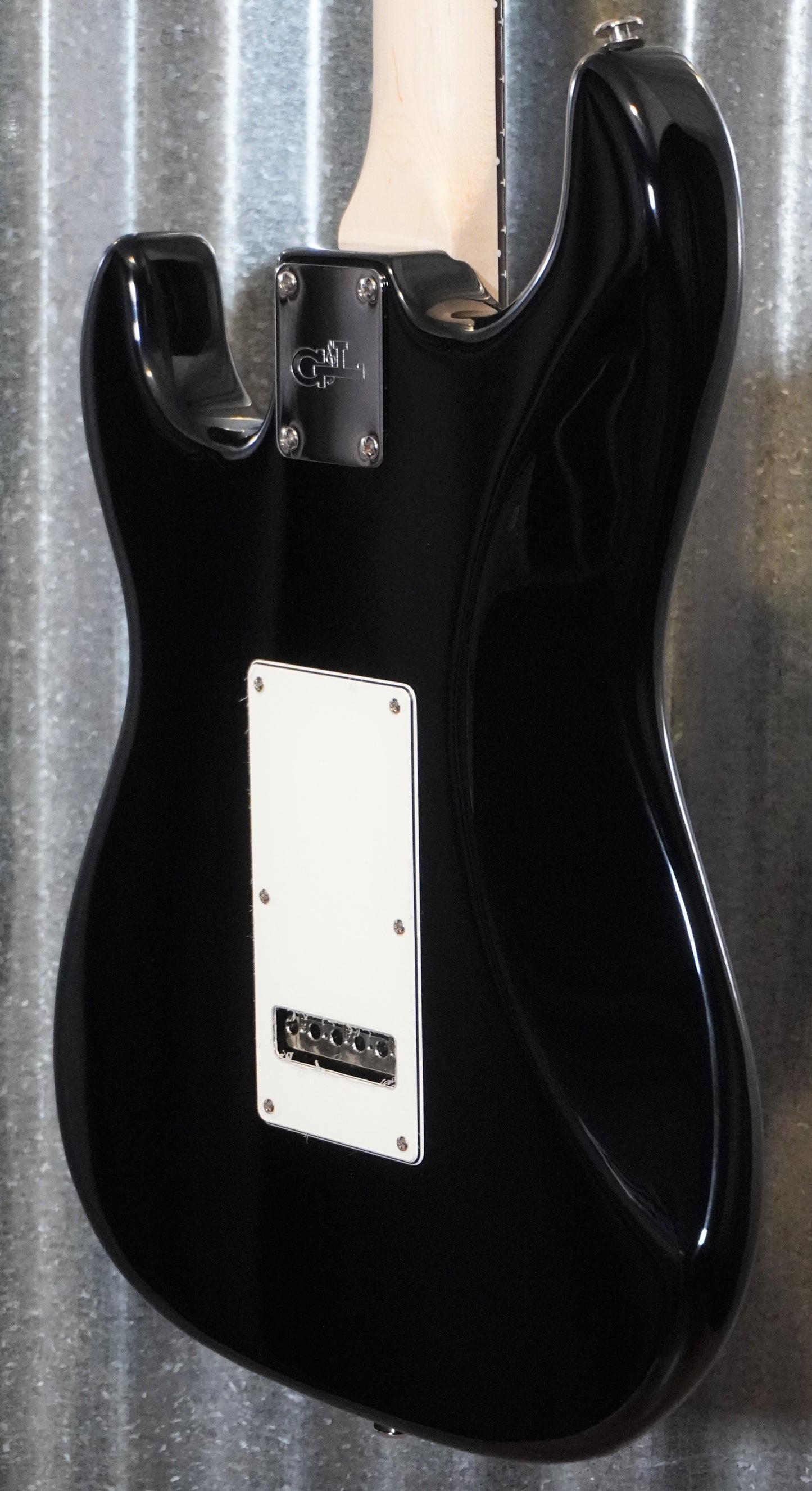 G&L USA Comanche Jet Black Rosewood Satin Neck Guitar & Case #6187