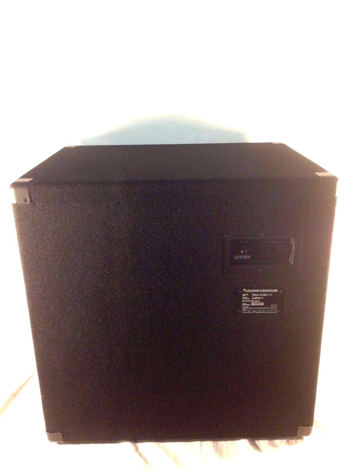 Warwick WCA410 WA Series 400 Watt 4x10 Bass Speaker Cabinet