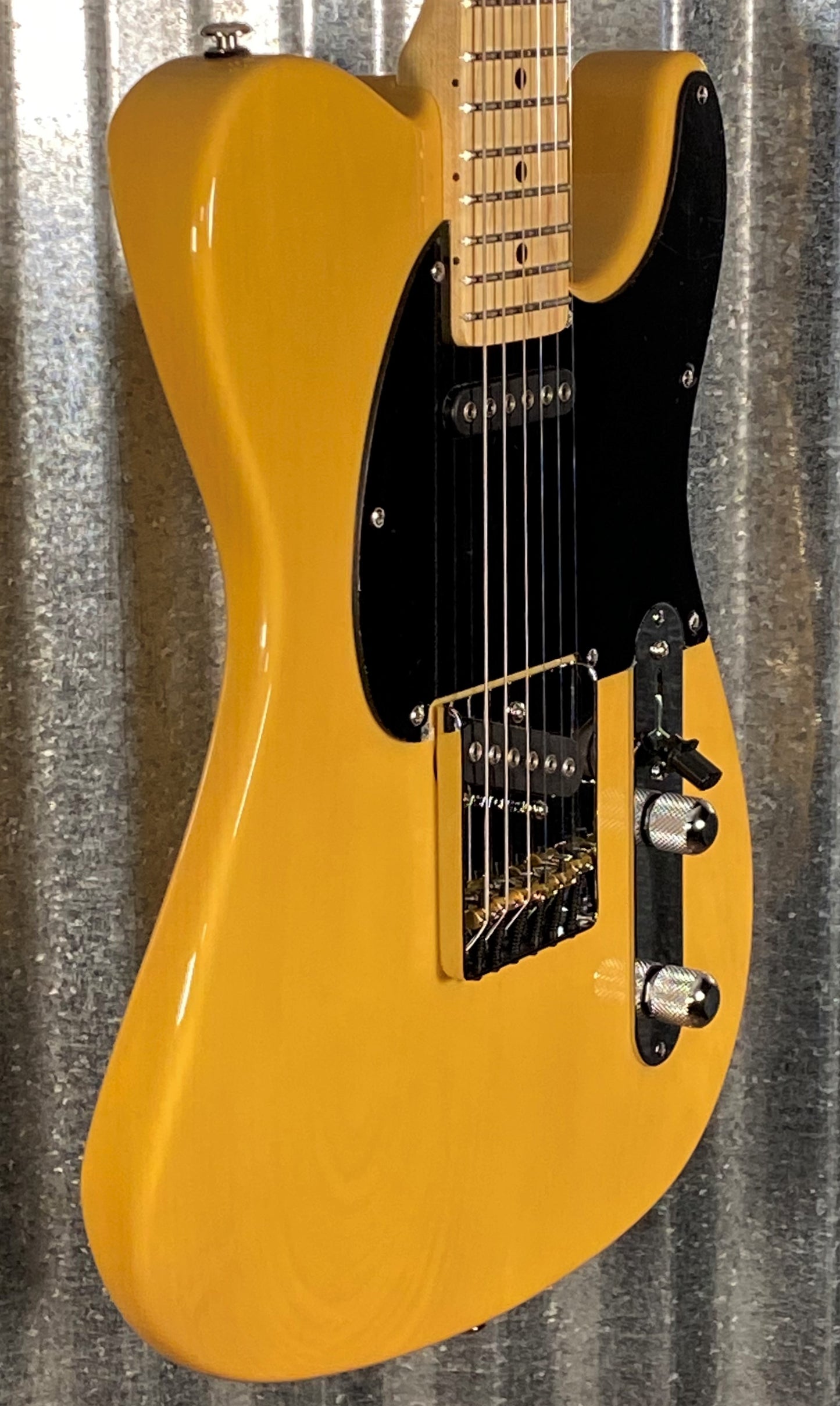 G&L USA ASAT Classic Butterscotch Blonde Pine Maple Satin Neck Guitar & Case #2026