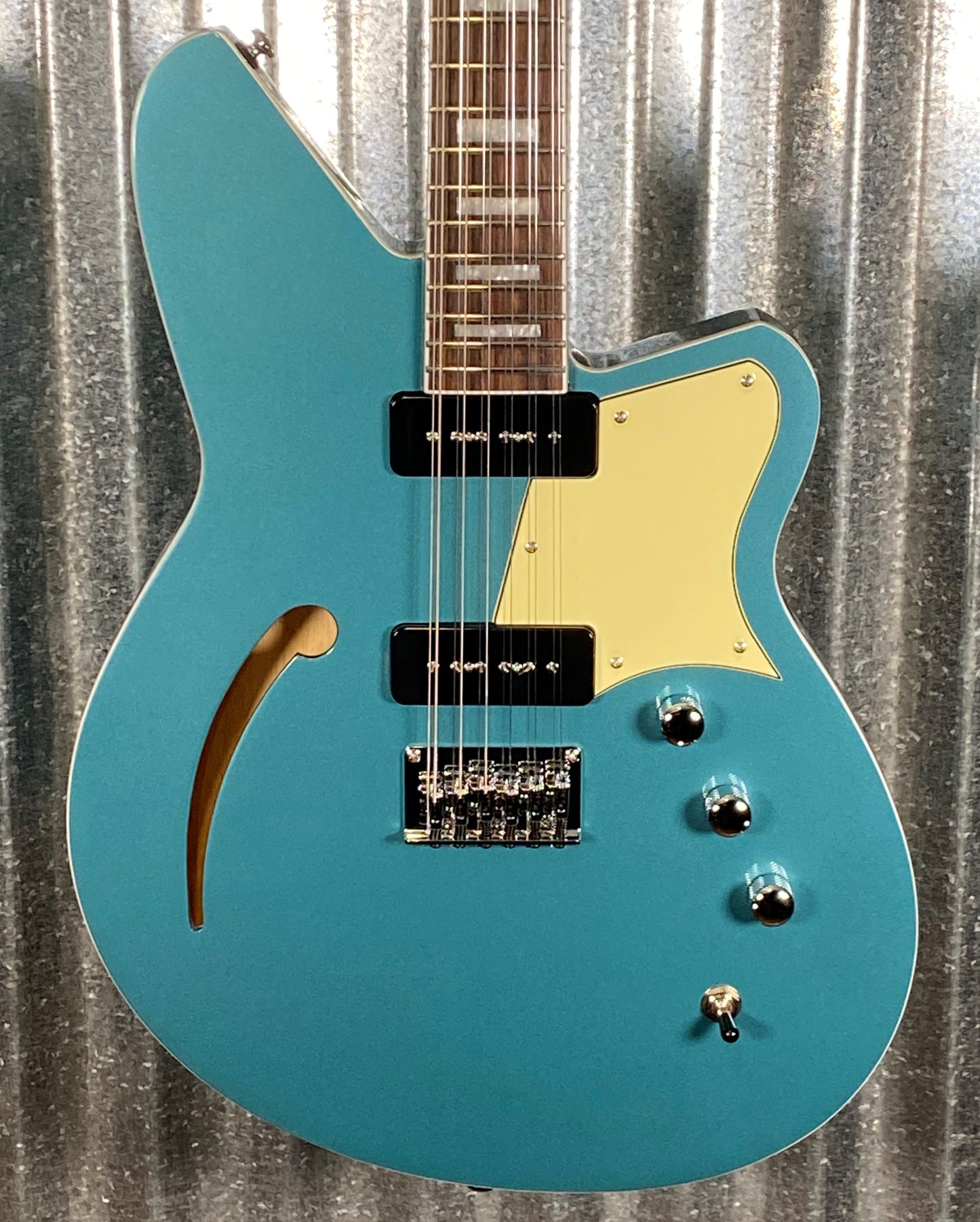 Reverend Guitars Airwave 12 String Electric Deep Sea Blue Guitar #69172 B Stock