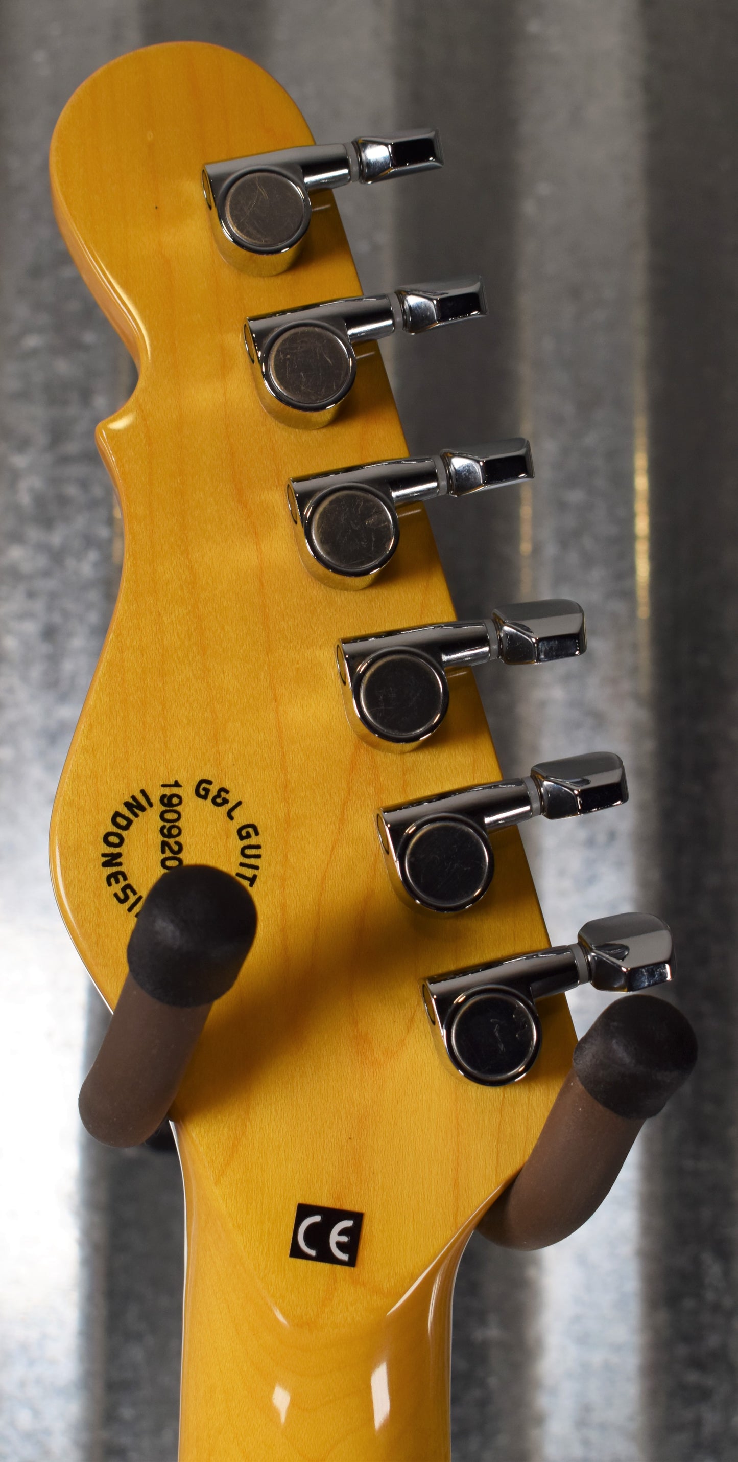 G&L Tribute ASAT Classic Clear Orange Guitar #0584 Demo